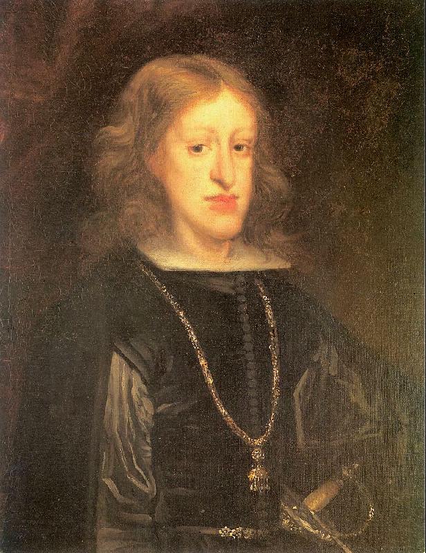 Miranda, Juan Carreno de Portrait of Charles II Sweden oil painting art